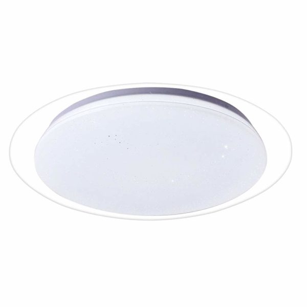 LED stropné kruhové svietidlo 60W, Stmievateľné, 3 farby, diaľkové ovládanie, 55cm, 4200lm, Stary