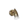 Kovové nástené bodové svietidlo ALFA AP1, staromosadzná farba | Ideal Lux