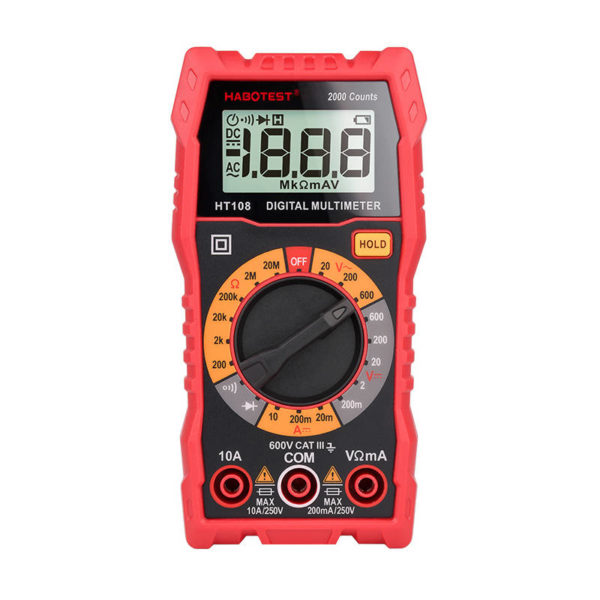 Digitálny univerzálny multimeter Habotest HT108L,