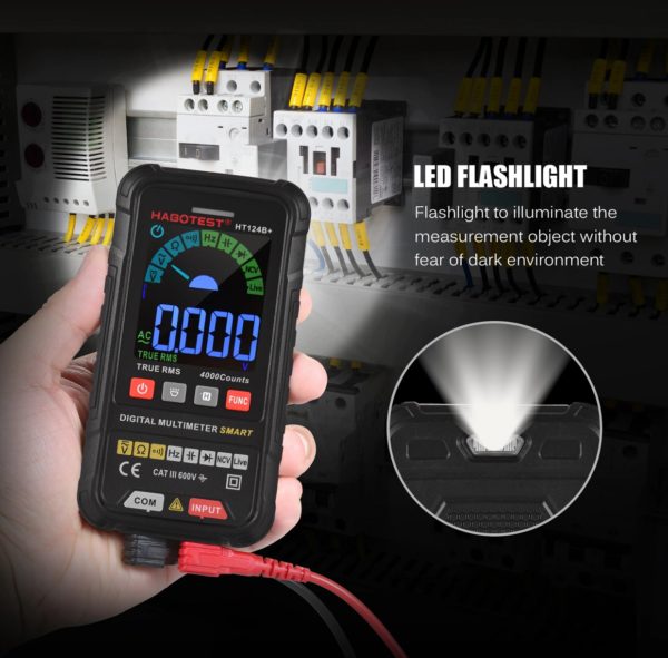 Univerzálny digitálny multimeter Habotest HT124B+ - Image 9