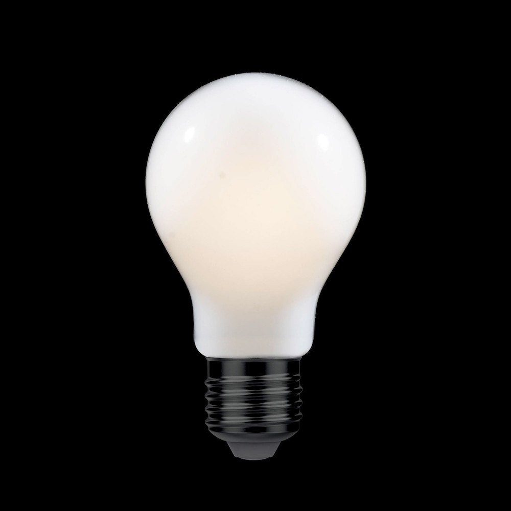 LED mliečna Edison žiarovka A60, E27, 4W, 2700K, 470Lm2